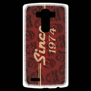 Coque Personnalisée Lg G4 Since crane rouge 1974
