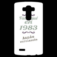 Coque Personnalisée Lg G4 Fabriqué en 1983 ZG