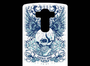 Coque Personnalisée Lg G4 Tête de mort Lucky One 13