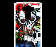 Coque Personnalisée Lg G4 Tête de mort Graffiti couleur