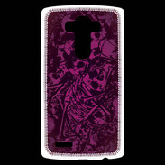 Coque Personnalisée Lg G4 Skull and bones Rose