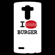 Coque Personnalisée Lg G4 I love Burger