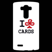 Coque Personnalisée Lg G4 I love Cards Club
