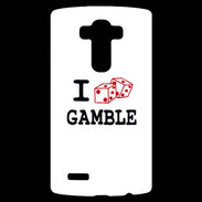 Coque Personnalisée Lg G4 I love Gamble