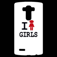 Coque Personnalisée Lg G4 I love Girl
