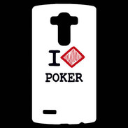Coque Personnalisée Lg G4 I love Poker Diamond