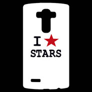 Coque Personnalisée Lg G4 I love Stars