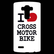 Coque Personnalisée Lg G4 i love Cross Motor