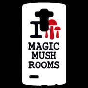 Coque Personnalisée Lg G4 I love Mushrooms