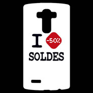 Coque Personnalisée Lg G4 I love Soldes