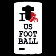 Coque Personnalisée Lg G4 I love US Football