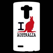 Coque Personnalisée Lg G4 I love Australia 2
