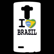 Coque Personnalisée Lg G4 I love Brazil 2