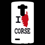 Coque Personnalisée Lg G4 I love Corse 3