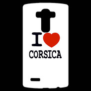 Coque Personnalisée Lg G4 I love Corsica