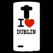Coque Personnalisée Lg G4 I love Dublin