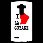 Coque Personnalisée Lg G4 I love Guyane 2
