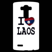 Coque Personnalisée Lg G4 I love Laos 2