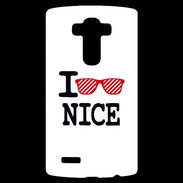 Coque Personnalisée Lg G4 I love Nice 2