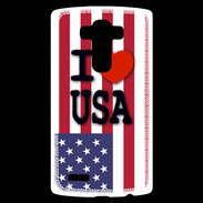 Coque Personnalisée Lg G4 I love USA 3