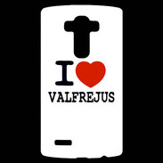 Coque Personnalisée Lg G4 I love Valfréjus