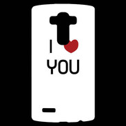 Coque Personnalisée Lg G4 I love you