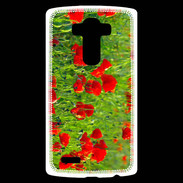 Coque Personnalisée Lg G4 DP champs de coquelicots
