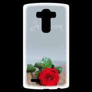 Coque Personnalisée Lg G4 Belle rose PR