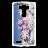 Coque Personnalisée Lg G4 Je ride Courchevel ZG