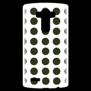 Coque Personnalisée Lg G4 pois vert foncé