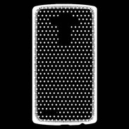 Coque Personnalisée Lg G4 pois noir & blanc