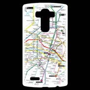 Coque Personnalisée Lg G4 Plan de métro de Paris