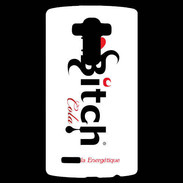 Coque Personnalisée Lg G4 I love Bitch Cola