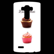Coque Personnalisée Lg G4 Cupcake lui et moi PR