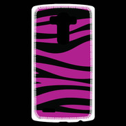 Coque Personnalisée Lg G4 zèbre rose & noir