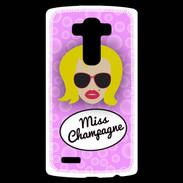 Coque Personnalisée Lg G4 Miss Champagne Blonde