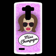 Coque Personnalisée Lg G4 Miss Champagne Chatain