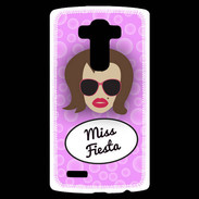 Coque Personnalisée Lg G4 Miss Fiesta Chatain