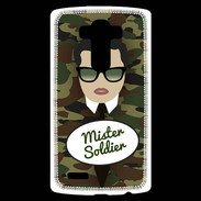 Coque Personnalisée Lg G4 Mister Soldier Brun