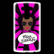 Coque Personnalisée Lg G4 Miss Swag Black