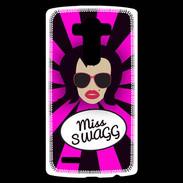 Coque Personnalisée Lg G4 Miss Swag Brune