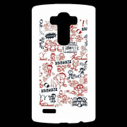 Coque Personnalisée Lg G4 Adishatz All Over Rugby