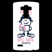 Coque Personnalisée Lg G4 Adishatz rugby Même pas mal