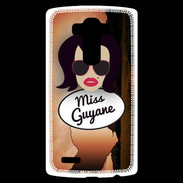 Coque Personnalisée Lg G4 Miss Guyane Brune
