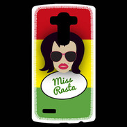 Coque Personnalisée Lg G4 Miss Rasta Brune