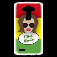Coque Personnalisée Lg G4 Miss Rasta Chatain
