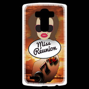 Coque Personnalisée Lg G4 Miss Réunion Chatain
