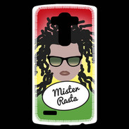 Coque Personnalisée Lg G4 Mister Rasta Blanc
