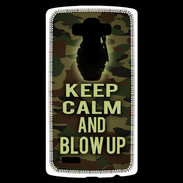 Coque Personnalisée Lg G4 Keep Calm and Grenade Camouflage
