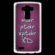 Coque Personnalisée Lg G4 LOL MDR Rose ZG